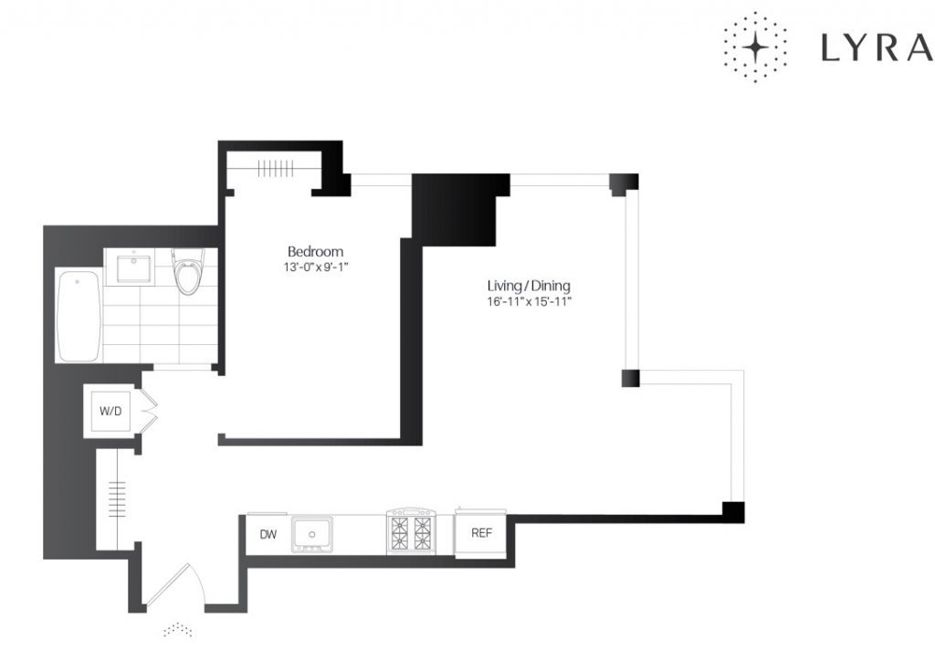 LYRA #1105 | Income-Restricted Unit | 130% AMI | Rent Stabilized