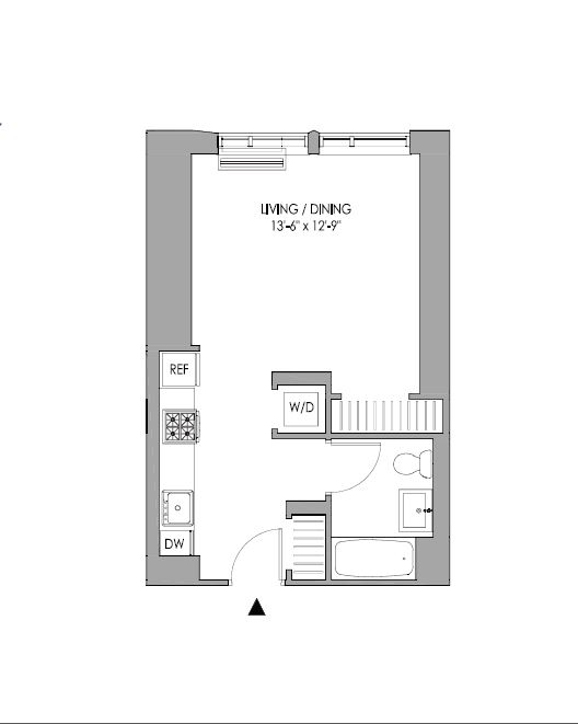 THE COVE | Income-Restricted Studio | 130% AMI | Rent Stablized